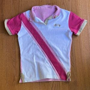 Girls Collared Riding Shirt